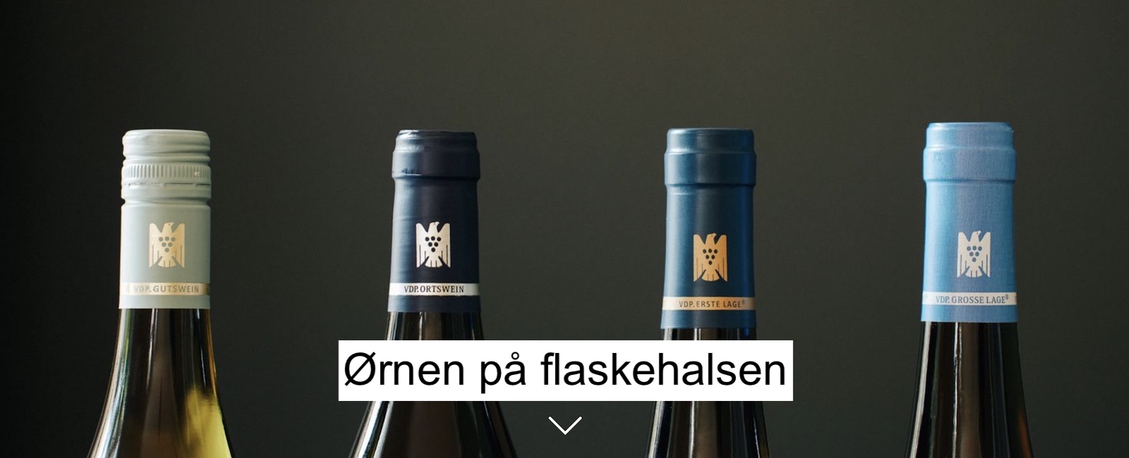 Ørn på flaskehals